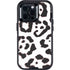 B&W Leopard Otterbox Defender iPhone Skin