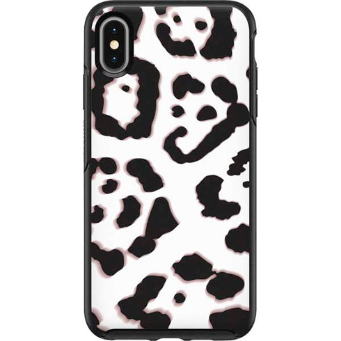 B&W Leopard Otterbox Symmetry iPhone Skin