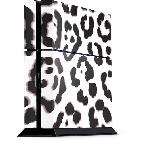 B&W Leopard PS4 Console Skin