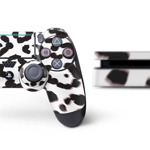 B&W Leopard PS4 Slim Bundle Skin
