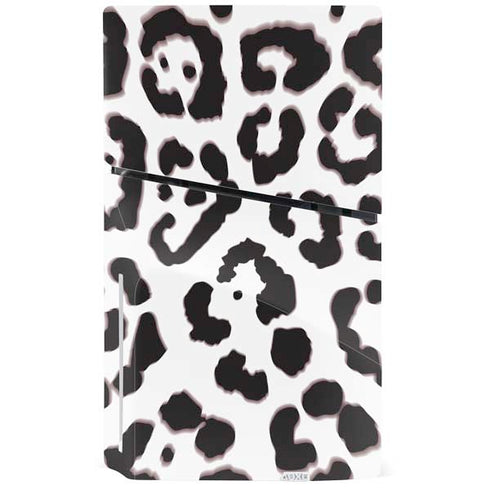 B&W Leopard PS5 Slim Disk Bundle Skin