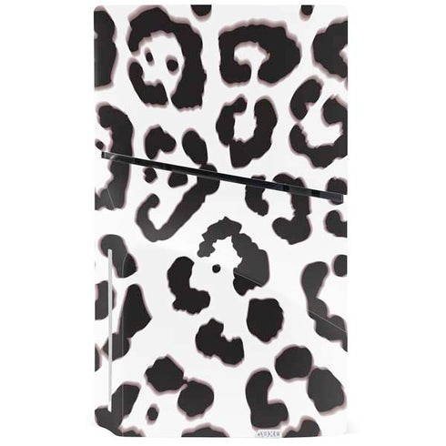 B&W Leopard PS5 Slim Disk Console Skin