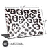 B&W Leopard Universal Laptop 11in (8.8 x 6.2in) Skin