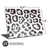 B&W Leopard Universal Laptop 13in (10.6 x 7.6in) Skin