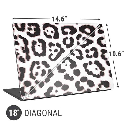 B&W Leopard Universal Laptop 18in (14.6 x 10.6in) Skin