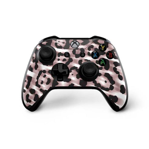 B&W Leopard Xbox One X Controller Skin