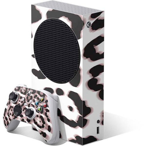 B&W Leopard Xbox Series S Bundle Skin