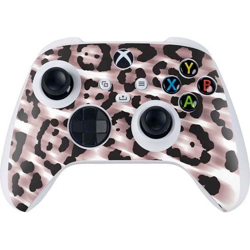 B&W Leopard Xbox Series S Controller Skin