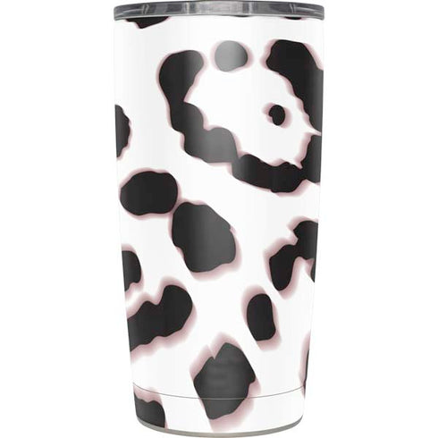 B&W Leopard Yeti 20oz Tumbler Skin