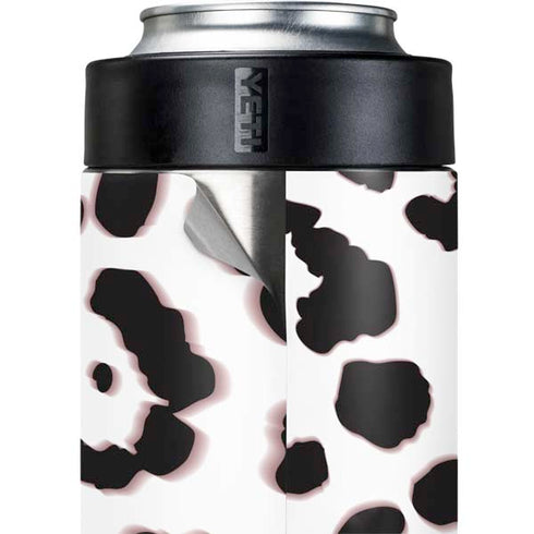 B&W Leopard Yeti Colster Can Insulator Skin