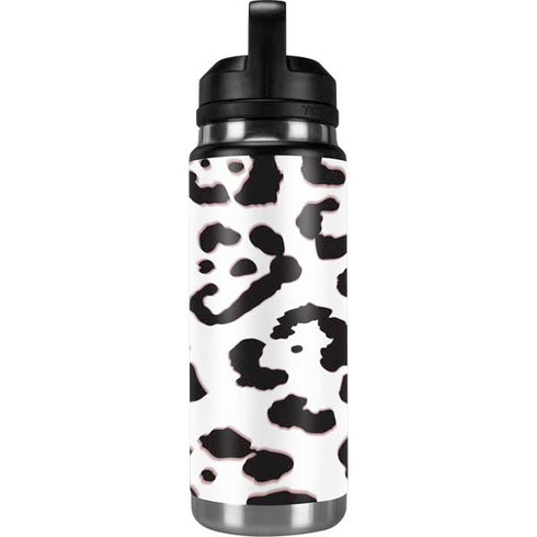 B&W Leopard YETI Rambler 26oz Bottle Skin