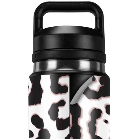 B&W Leopard YETI Rambler 26oz Bottle Skin