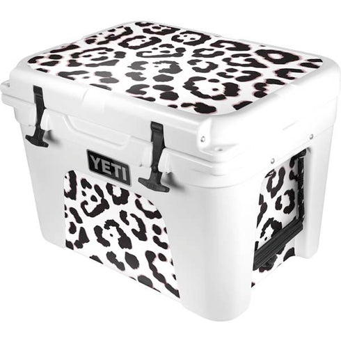 B&W Leopard YETI Tundra 35 Hard Cooler Skin