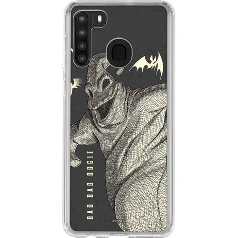 Disney The Nightmare Before Christmas Bad Bad Oogie Galaxy A21 Clear Case