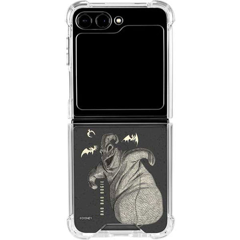 Disney The Nightmare Before Christmas Bad Bad Oogie Galaxy Z Flip5 5G Clear Case