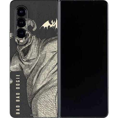 Disney The Nightmare Before Christmas Bad Bad Oogie Galaxy Z Fold4 5G Skin