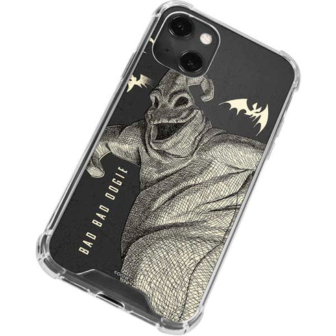 Disney The Nightmare Before Christmas Bad Bad Oogie iPhone 14 Plus Clear Case