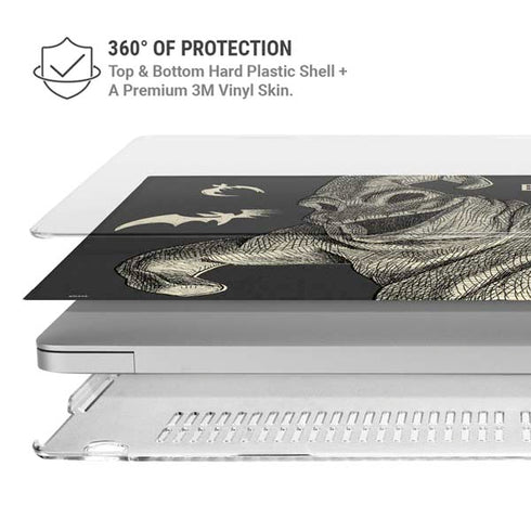 Disney The Nightmare Before Christmas Bad Bad Oogie MacBook Air 15in (2023-2025) Case plus Skin