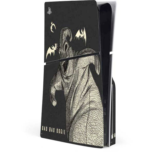 Disney The Nightmare Before Christmas Bad Bad Oogie PS5 Slim Disk Console Skin