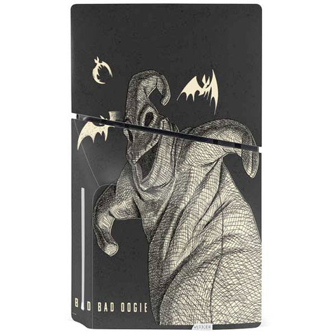 Disney The Nightmare Before Christmas Bad Bad Oogie PS5 Slim Disk Console Skin