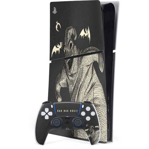 Disney The Nightmare Before Christmas Bad Bad Oogie PS5 Slim Digital Edition Console Skin