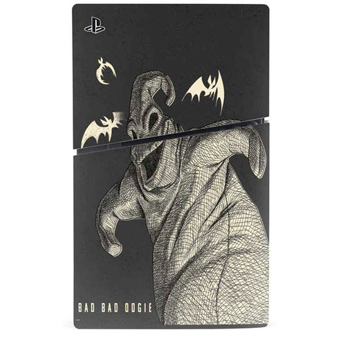 Disney The Nightmare Before Christmas Bad Bad Oogie PS5 Slim Digital Edition Console Skin