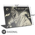 Disney The Nightmare Before Christmas Bad Bad Oogie Universal Laptop 18in (14.6 x 10.6in) Skin