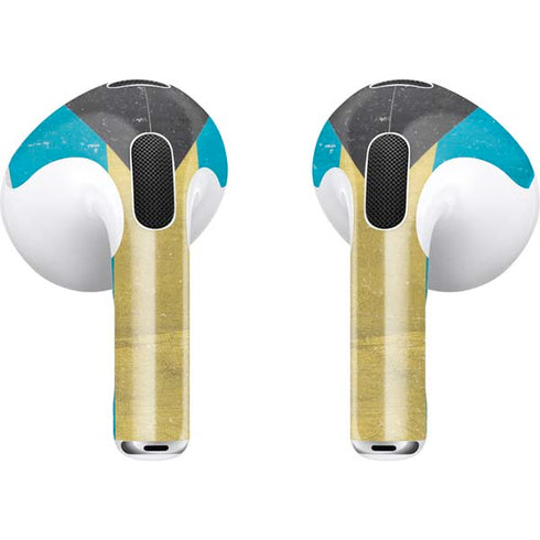 Bahamas Flag Distressed Apple AirPods (3rd Gen 2021) Skin