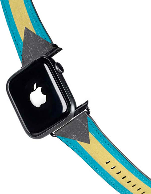 Bahamas Flag Distressed Apple Watch Band 42-44mm