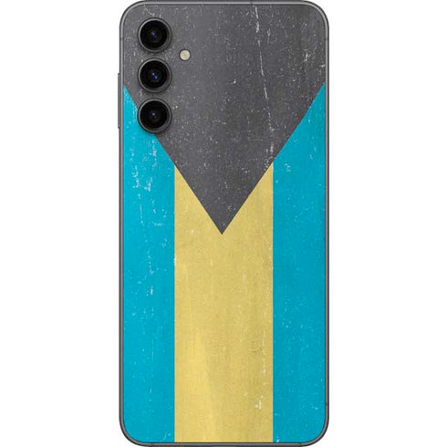 Bahamas Flag Distressed Galaxy A14 5G Skin