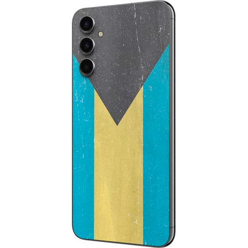 Bahamas Flag Distressed Galaxy A14 5G Skin
