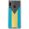 Bahamas Flag Distressed Galaxy A30 Clear Case