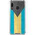 Bahamas Flag Distressed Galaxy A30 Clear Case
