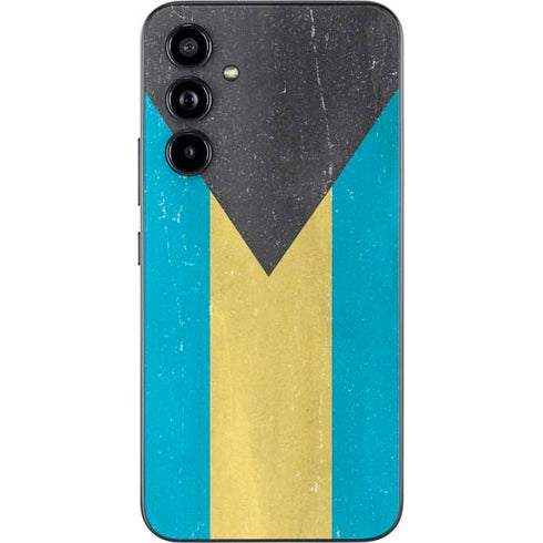 Bahamas Flag Distressed Galaxy A54 5G Skin