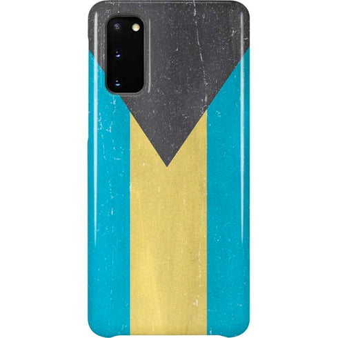 Bahamas Flag Distressed Galaxy S20 Lite Case