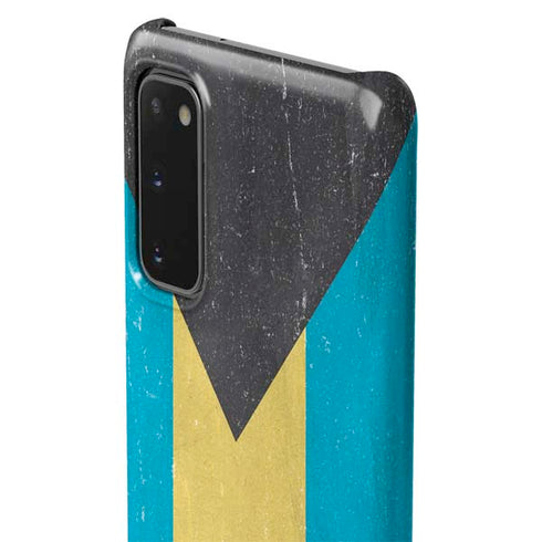 Bahamas Flag Distressed Galaxy S20 Lite Case