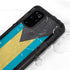 Bahamas Flag Distressed Galaxy S20 Plus Waterproof Case