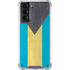 Bahamas Flag Distressed Galaxy S21 5G Clear Case