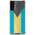 Bahamas Flag Distressed Galaxy S21 FE Clear Case