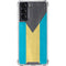 Bahamas Flag Distressed Galaxy S22 Clear Case