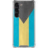 Bahamas Flag Distressed Galaxy S23 Clear Case