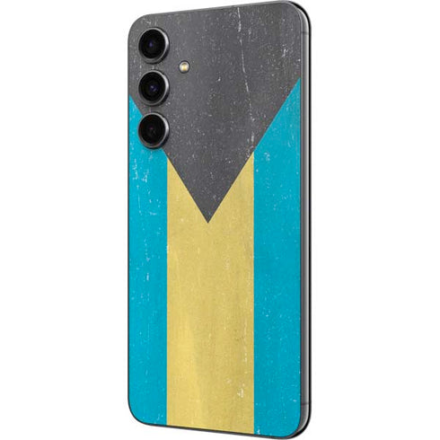 Bahamas Flag Distressed Galaxy S23 FE Skin