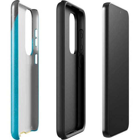 Bahamas Flag Distressed Galaxy S23 Plus Pro Case