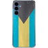 Bahamas Flag Distressed Galaxy S24 Clear Case