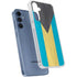 Bahamas Flag Distressed Galaxy S24 Clear Case