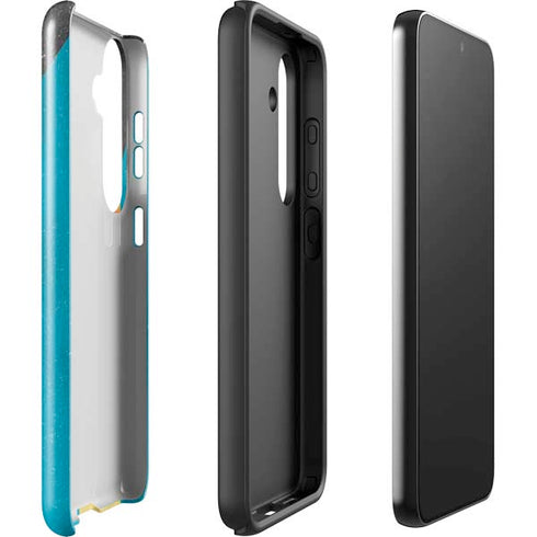 Bahamas Flag Distressed Galaxy S24 Impact Case