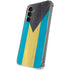 Bahamas Flag Distressed Galaxy S24 Plus Clear Case