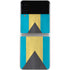 Bahamas Flag Distressed Galaxy Z Flip4 5G Skin
