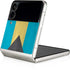 Bahamas Flag Distressed Galaxy Z Flip4 5G Skin