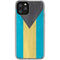 Bahamas Flag Distressed iPhone 11 Pro Clear Case